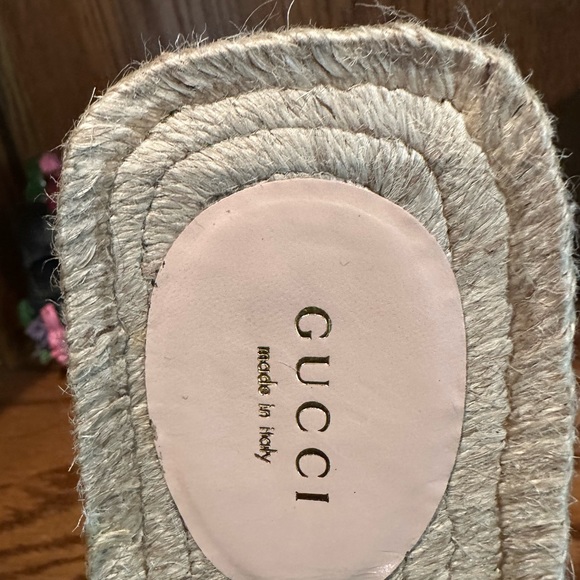Gucci Grosgrain Espadrilles sandals NWT - Picture 5 of 9